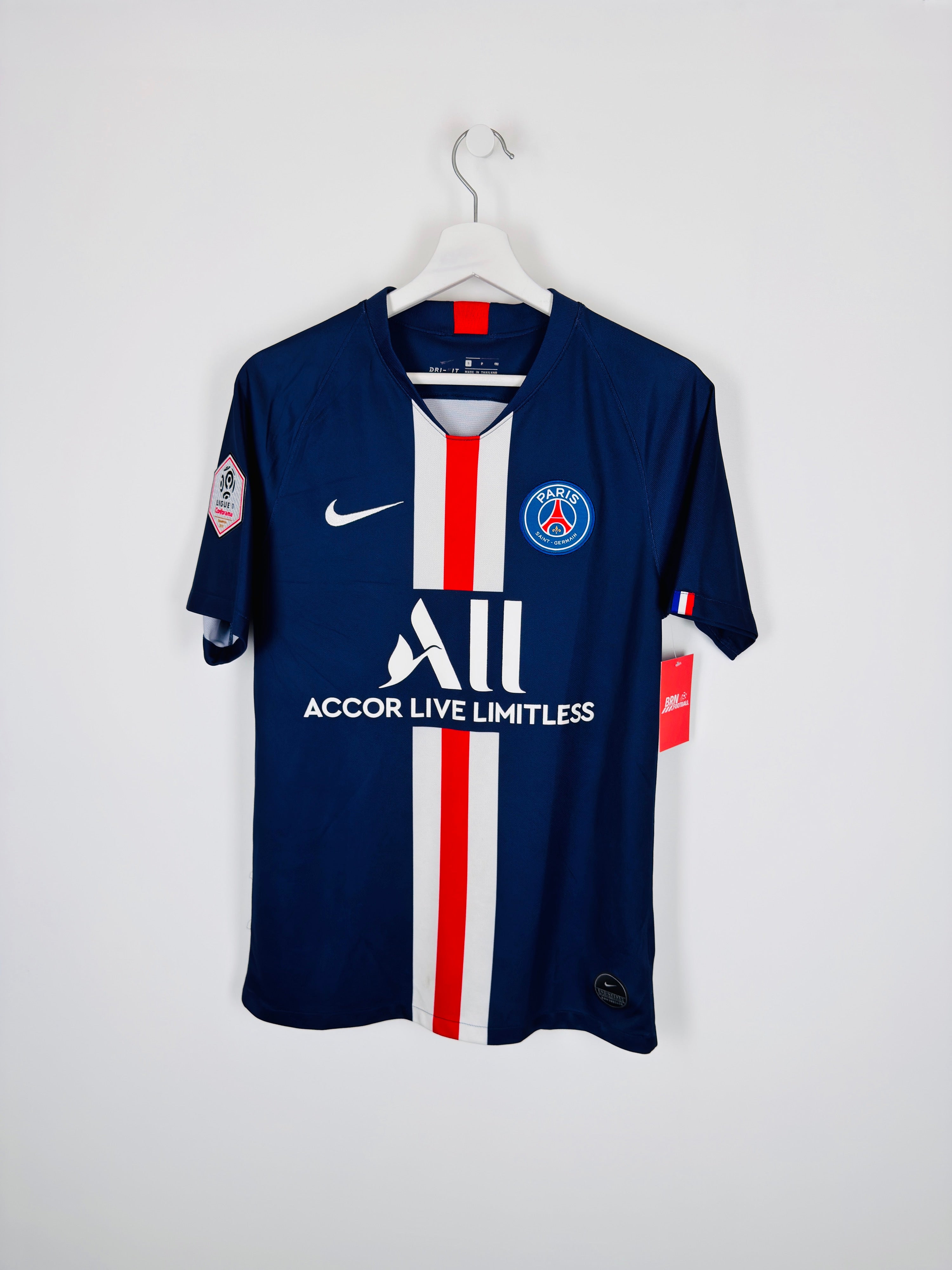 PSG HOME FOOTBALL JERSEY 2019/2020 - NEYMAR JR #10 (S)