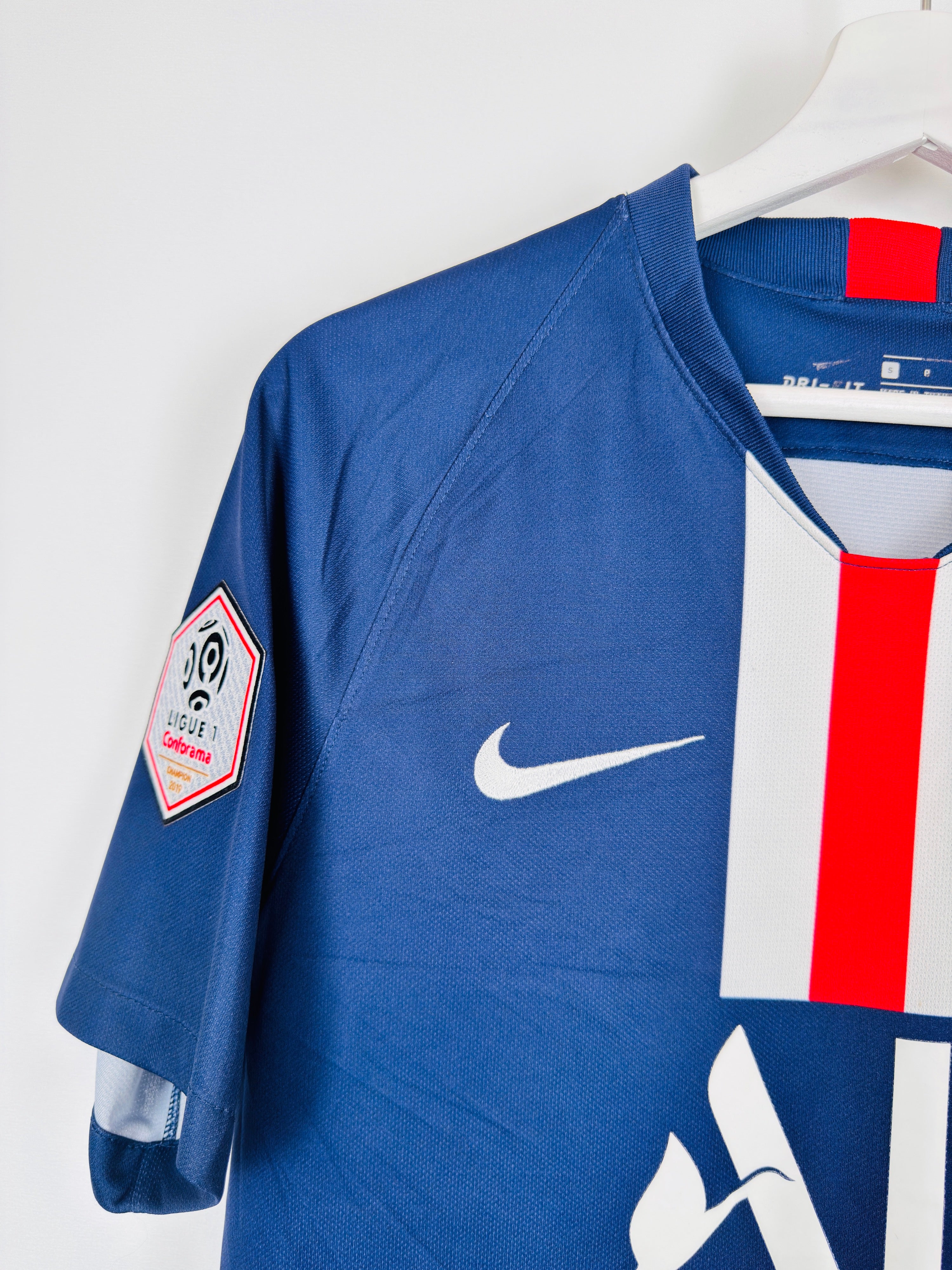 PSG HOME FOOTBALL JERSEY 2019/2020 - NEYMAR JR #10 (S)