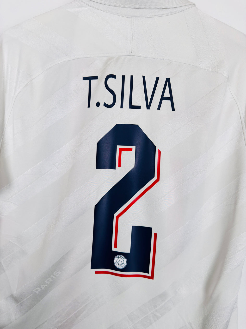 PSG 2019/2020 THIRD FOOTBALL JERSEY - SILVA #2 (M)
