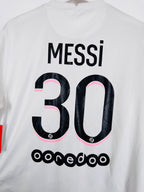 PSG 2021/2022 AWAY FOOTBALL JERSEY - MESSI #30 (L)