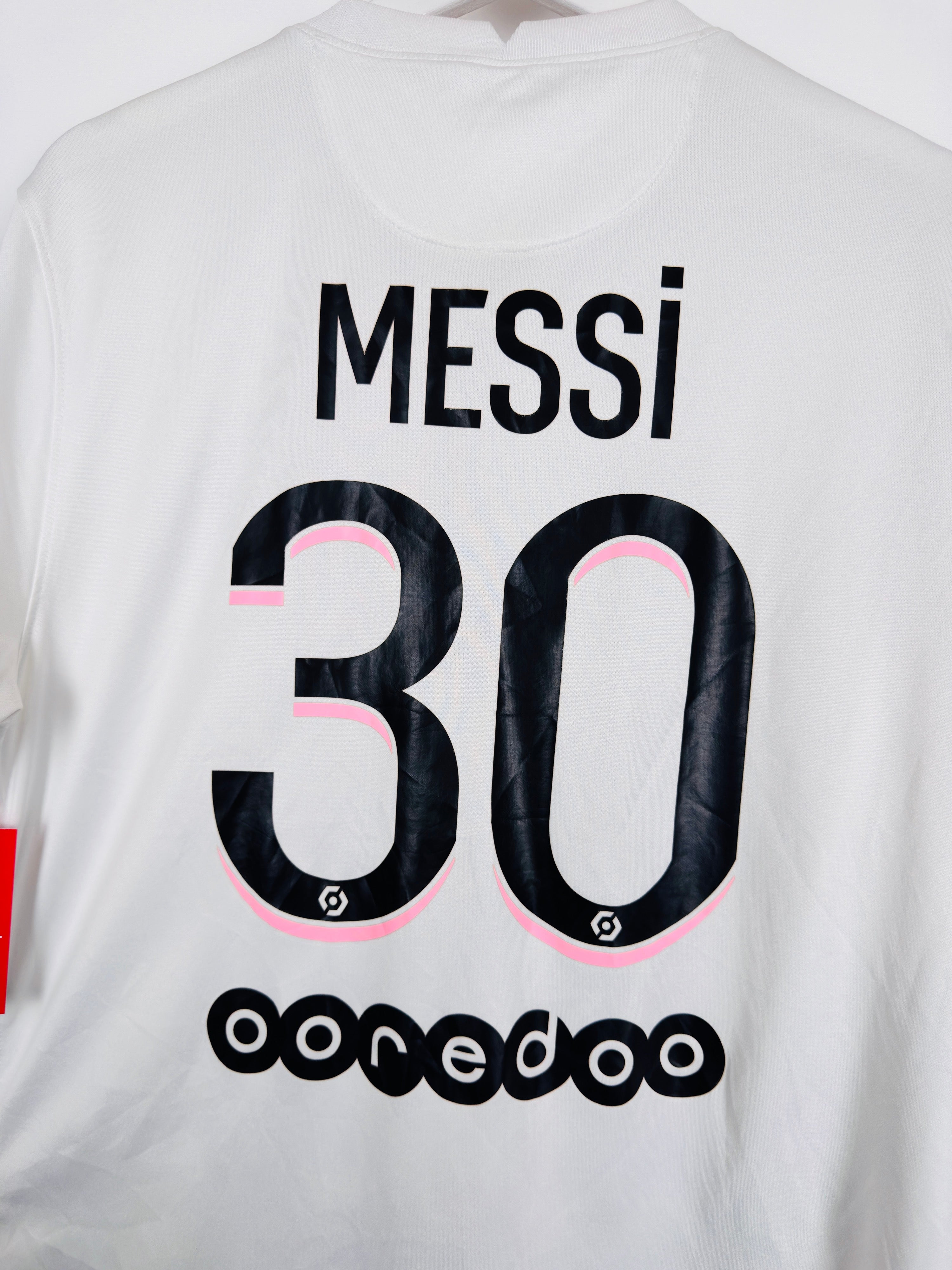 PSG 2021/2022 AWAY FOOTBALL JERSEY - MESSI #30 (L)