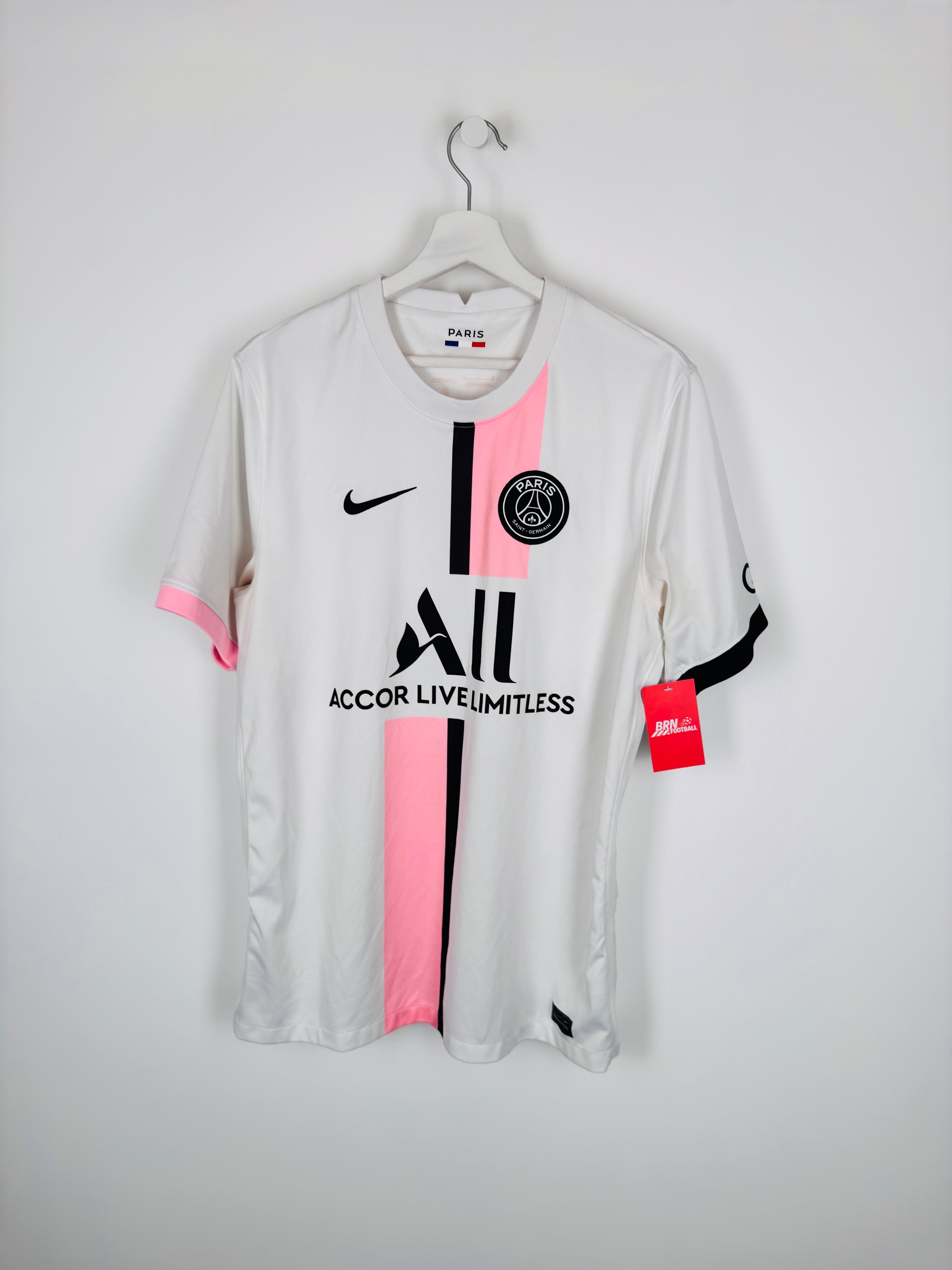 PSG 2021/2022 AWAY FOOTBALL JERSEY - MESSI #30 (L)