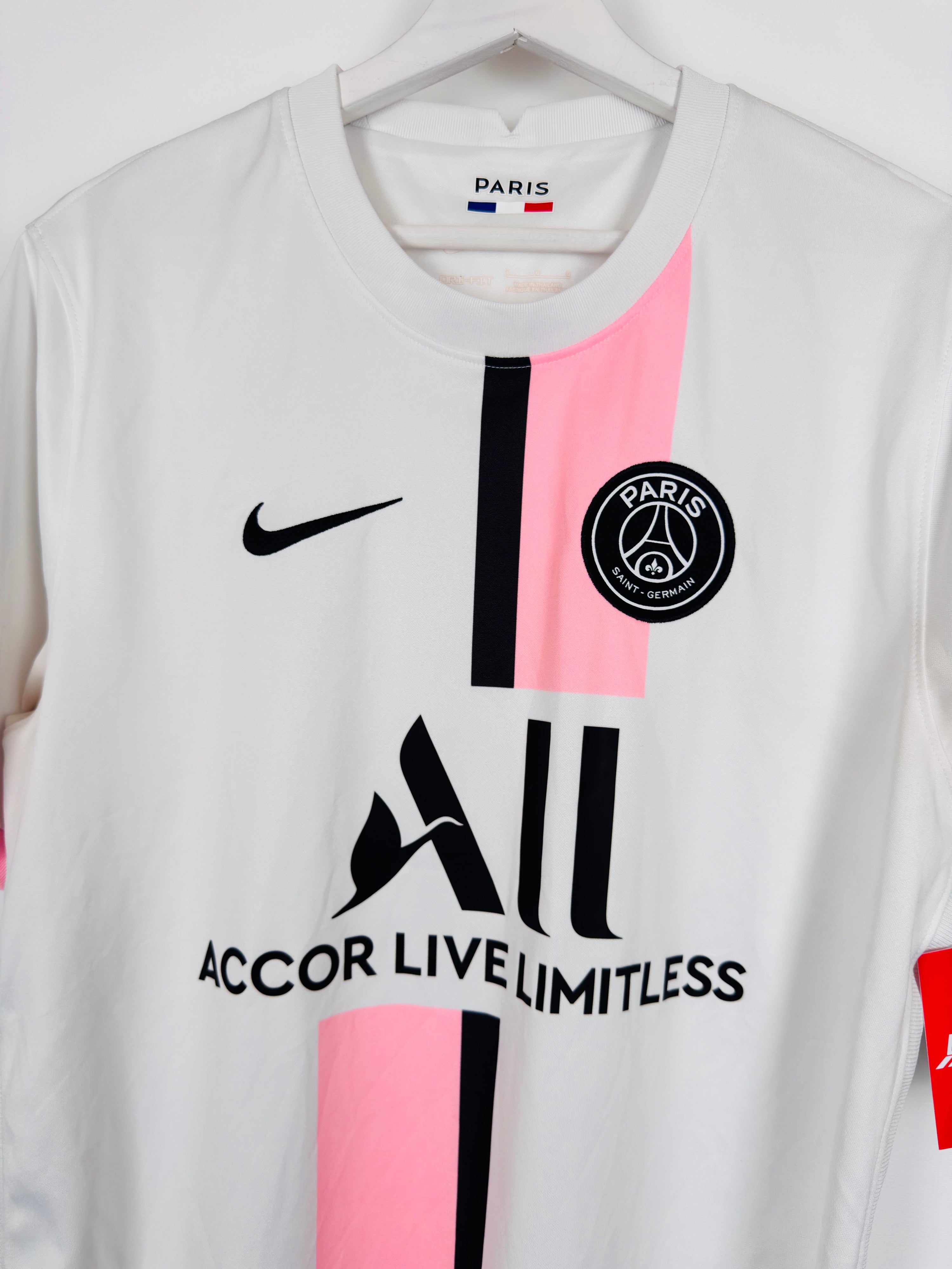 PSG 2021/2022 AWAY FOOTBALL JERSEY - MESSI #30 (L)