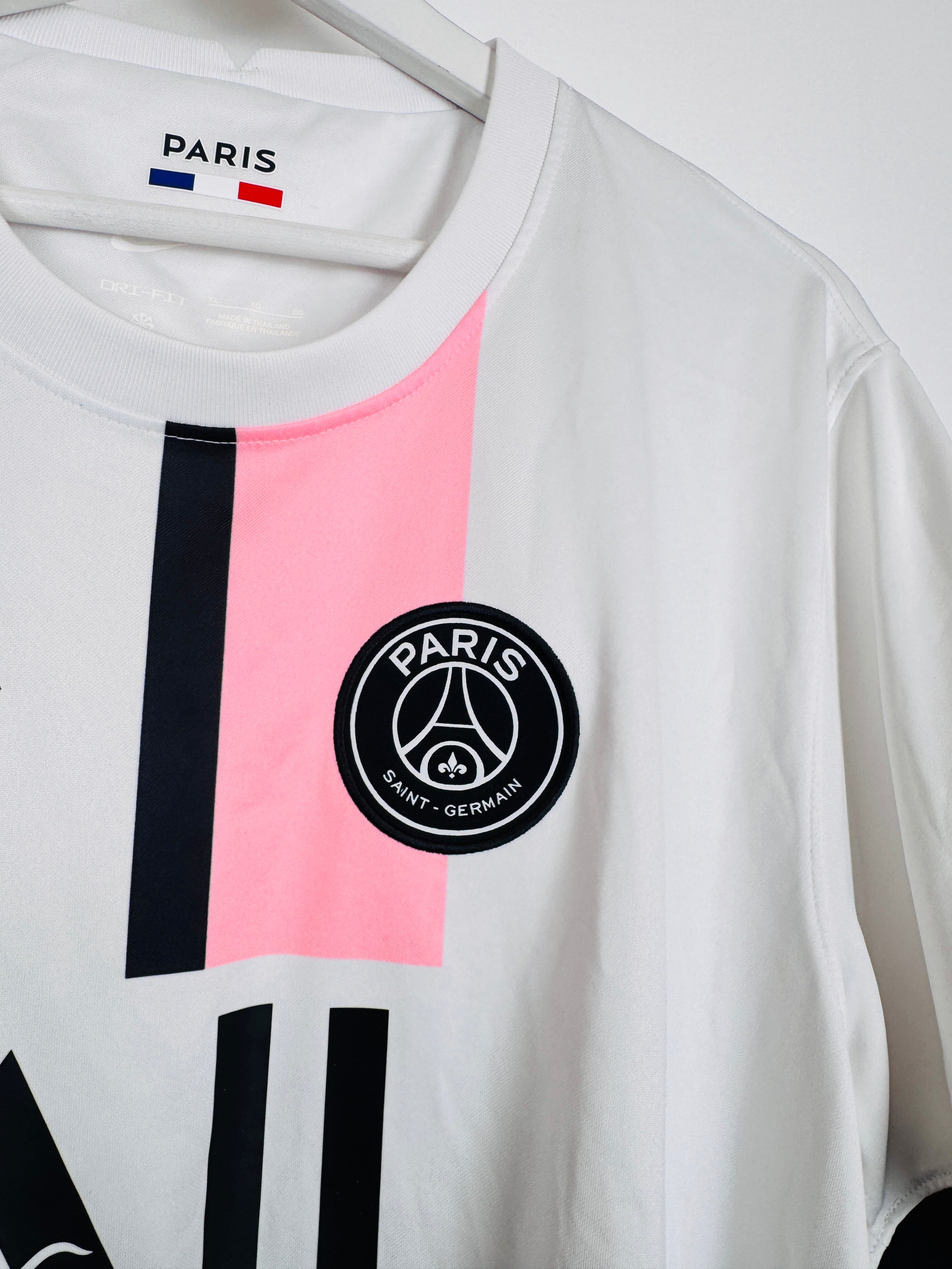 PSG 2021/2022 AWAY FOOTBALL SHIRT - NEYMAR JR #10 (XL)