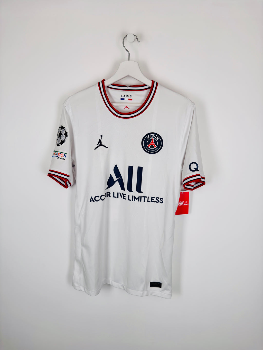 PSG 2021/2022 FOURTH FOOTBALL JERSEY - NEYMAR JR #10 (S)