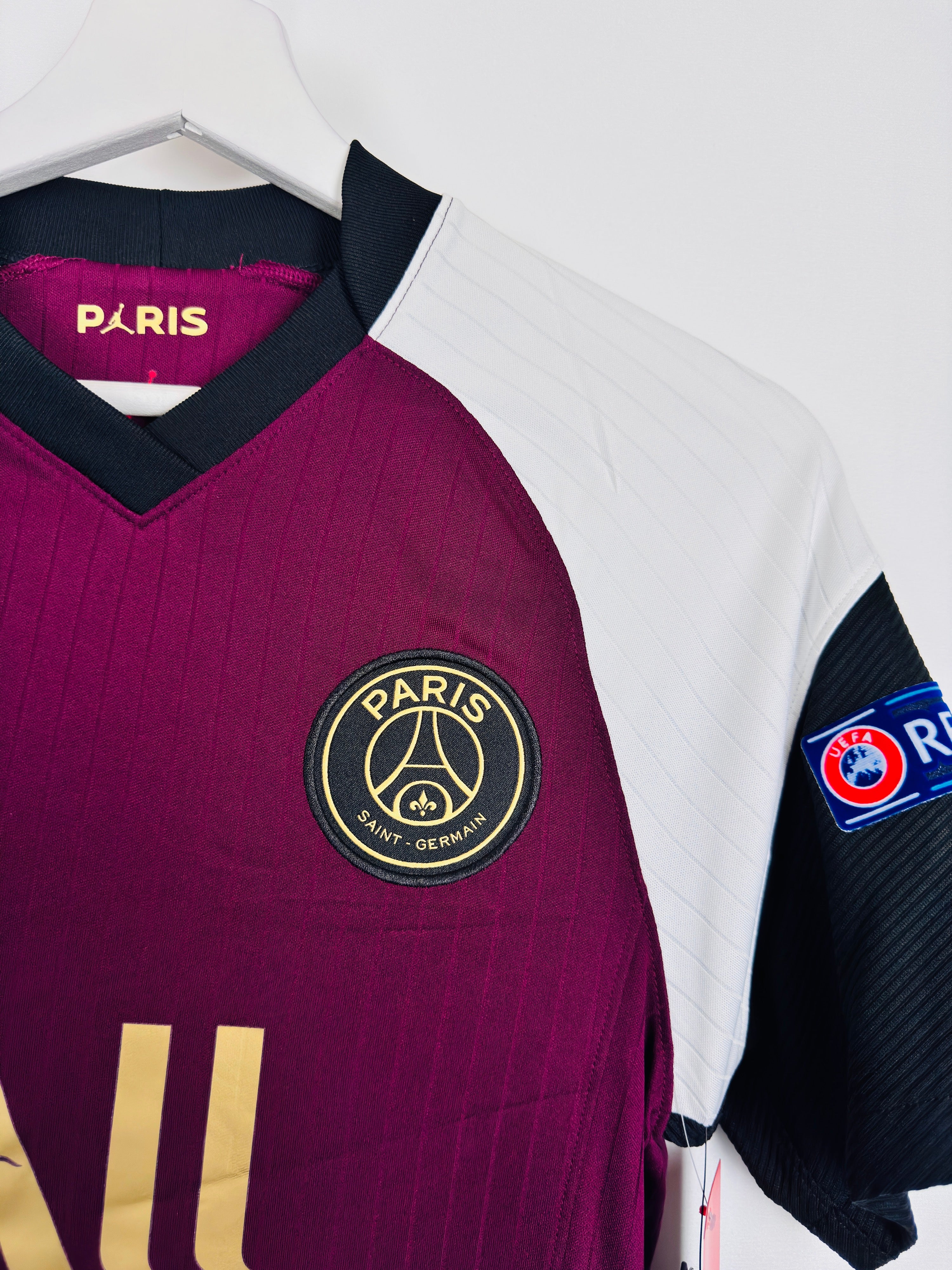 NEW PSG 2020/2021 THIRD FOOTBALL JERSEY - NEYMAR JR #10 (XS)