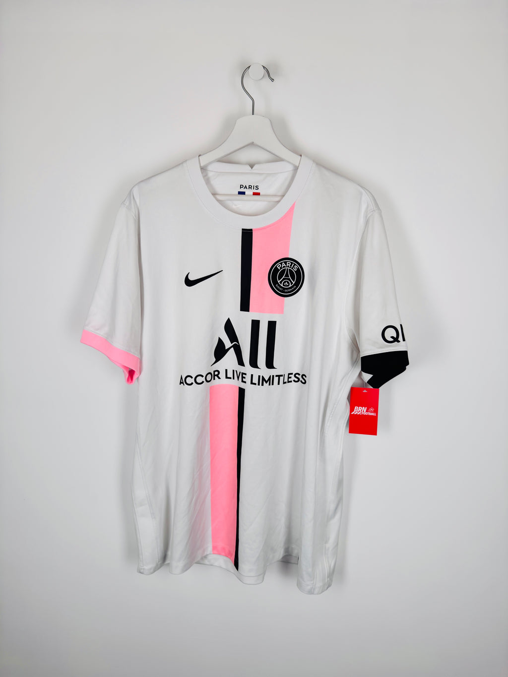 PSG 2021/2022 AWAY FOOTBALL SHIRT - NEYMAR JR #10 (XL)