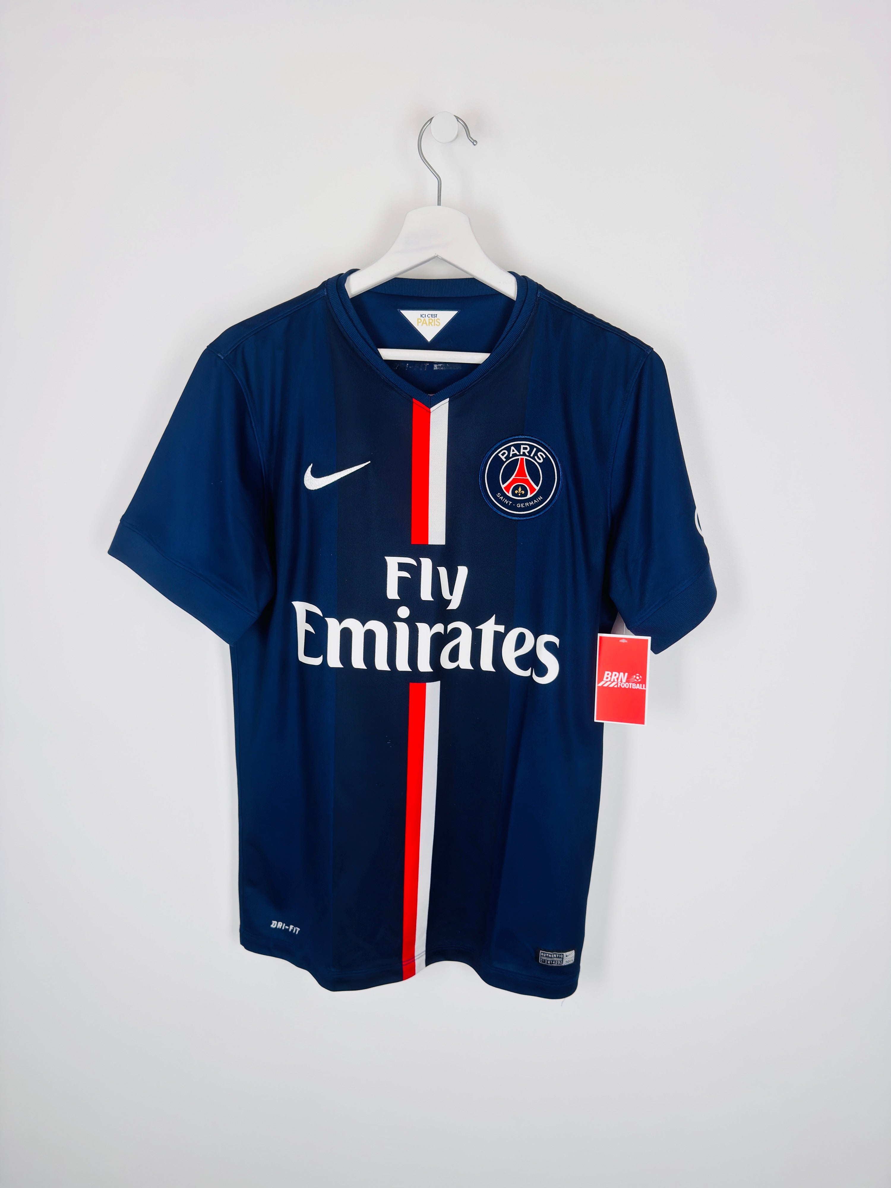 PSG FOOTBALL JERSEY 2014/2015 HOME - IBRAHIMOVIC #10 (S)