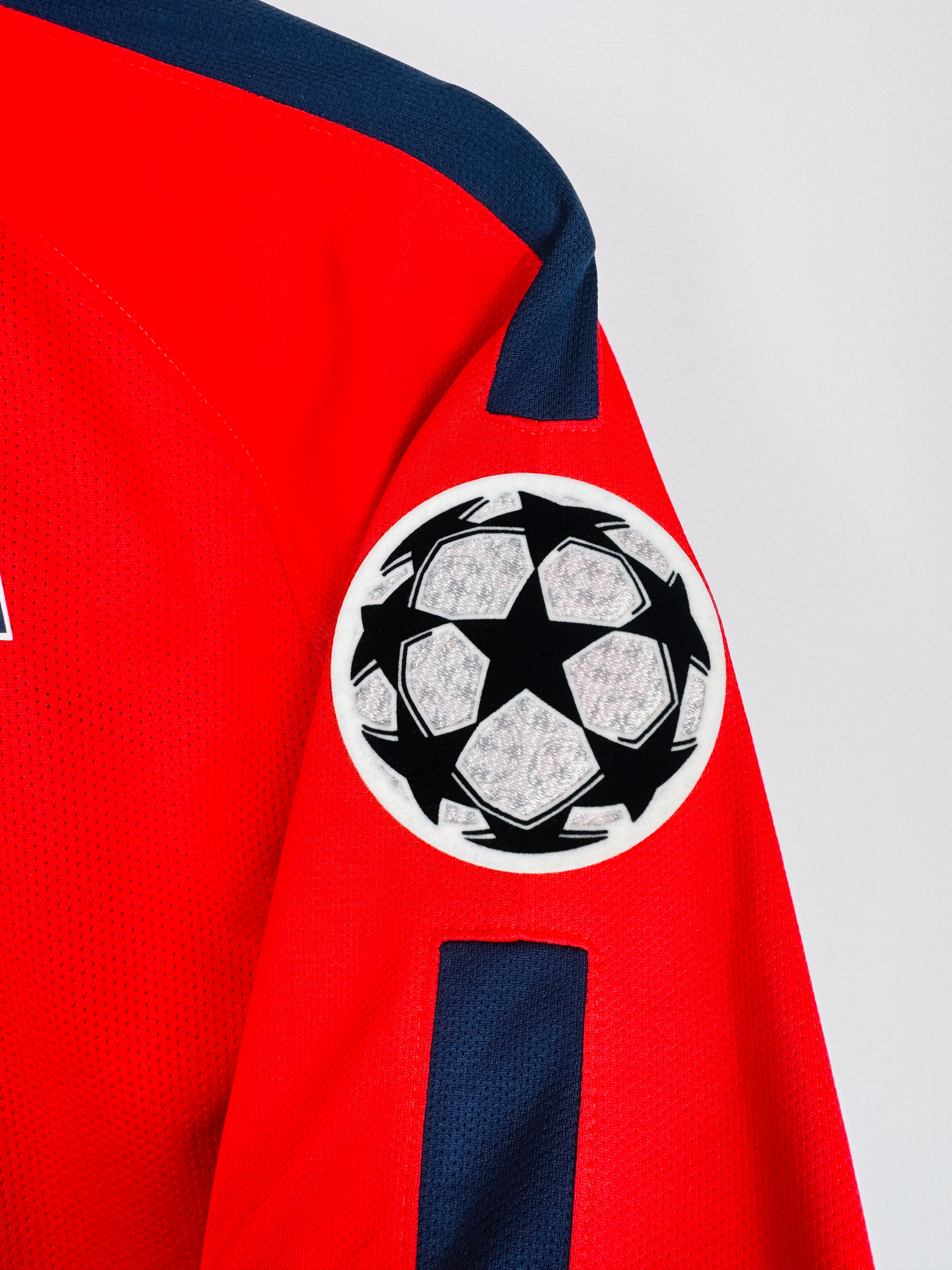 PSG 2014/2015 THIRD FOOTBALL JERSEY PRO STOCK - T.SILVA #2 (M)