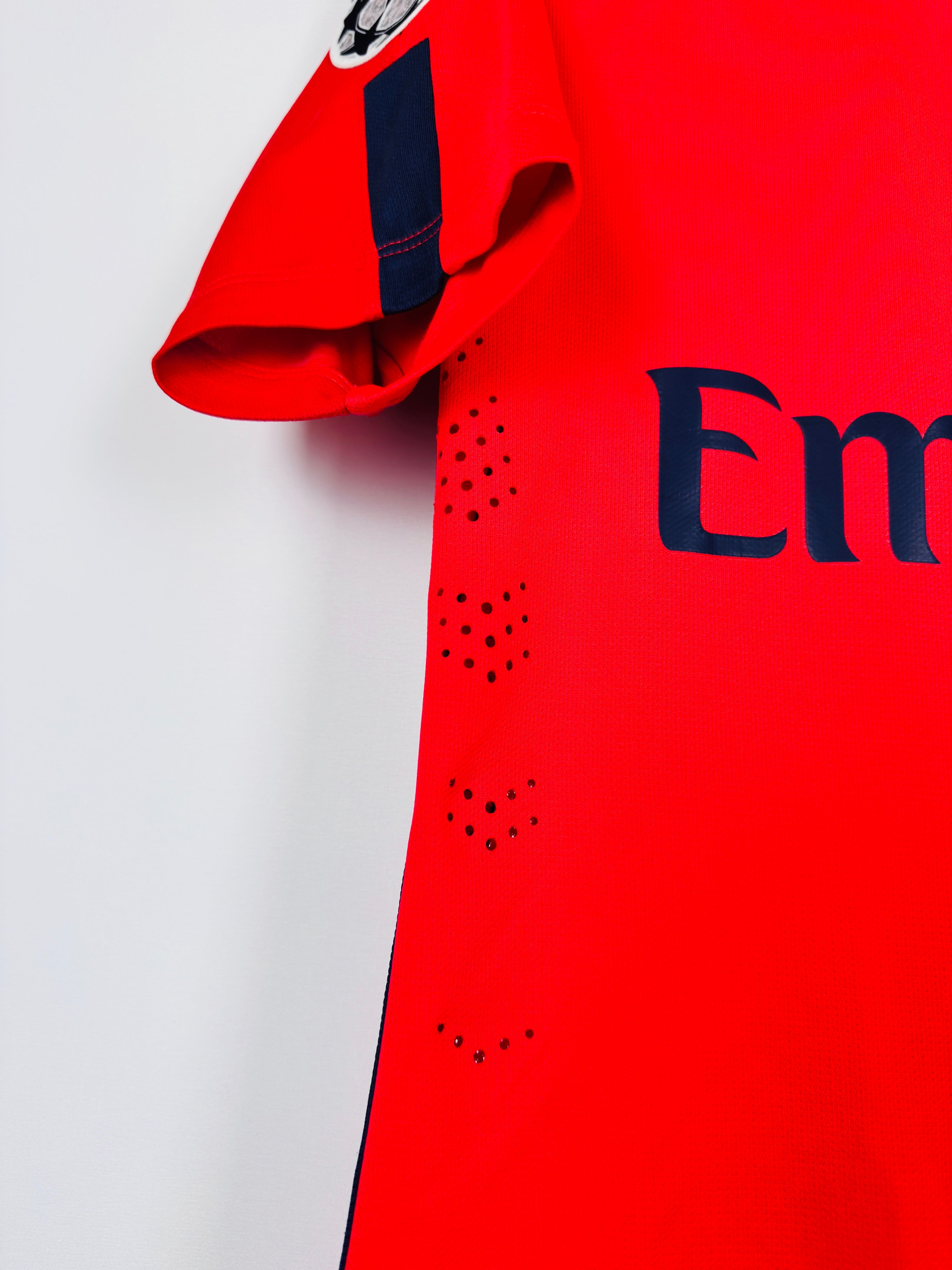 PSG 2014/2015 THIRD FOOTBALL JERSEY PRO STOCK - T.SILVA #2 (M)