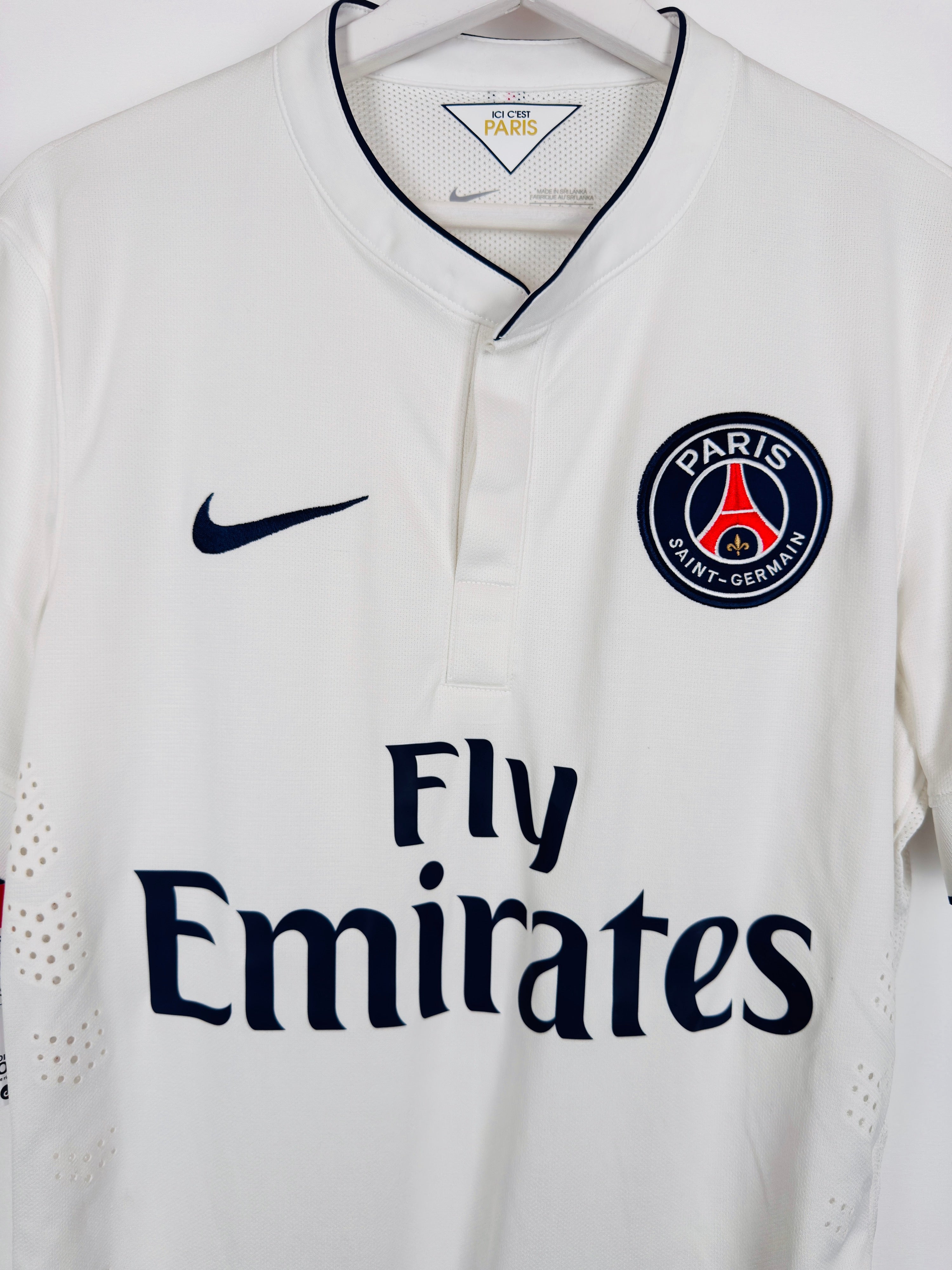 FOOTBALL JERSEY PSG 2014/2015 AWAY PRO STOCK (M)