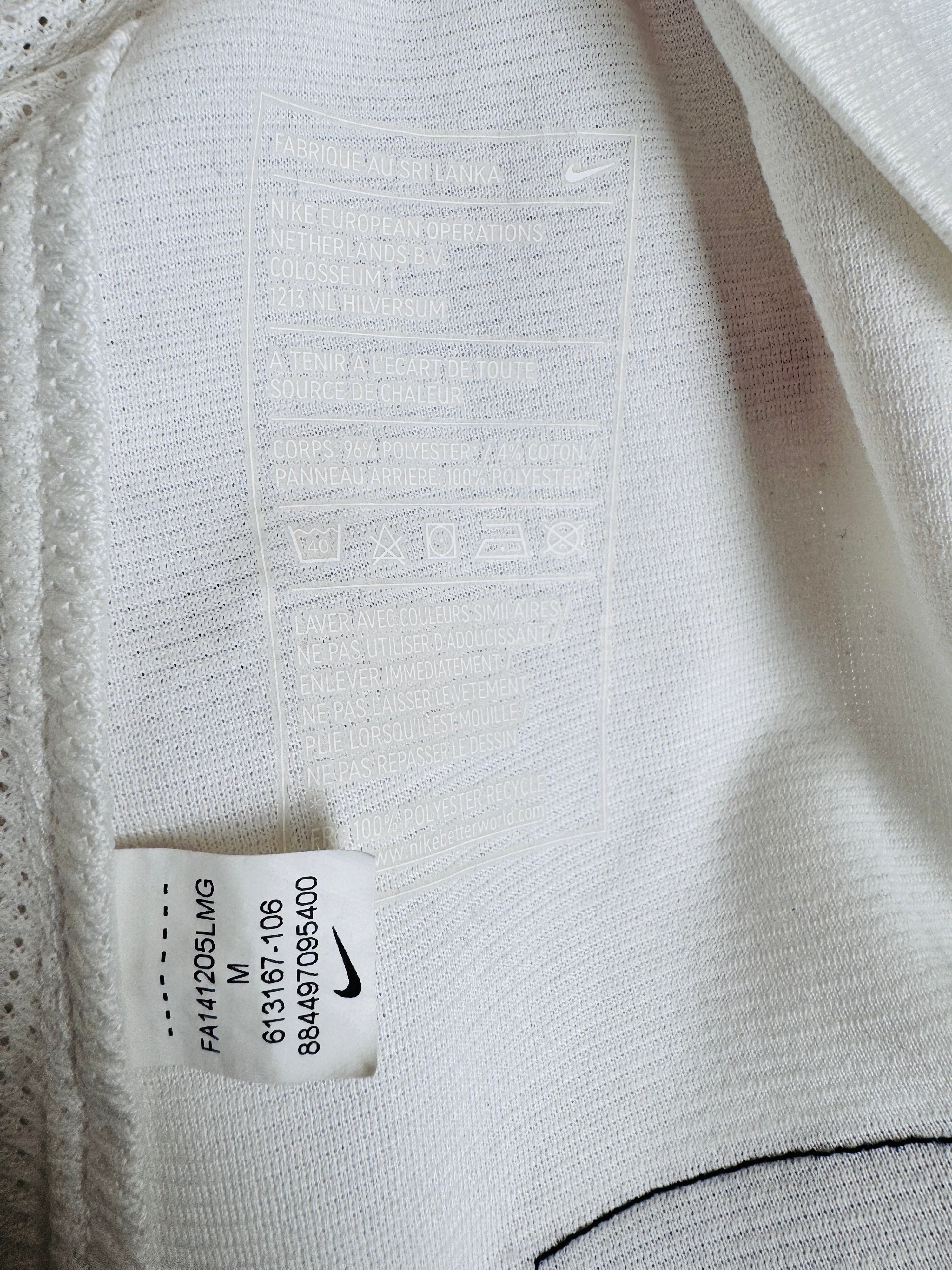 FOOTBALL JERSEY PSG 2014/2015 AWAY PRO STOCK (M)