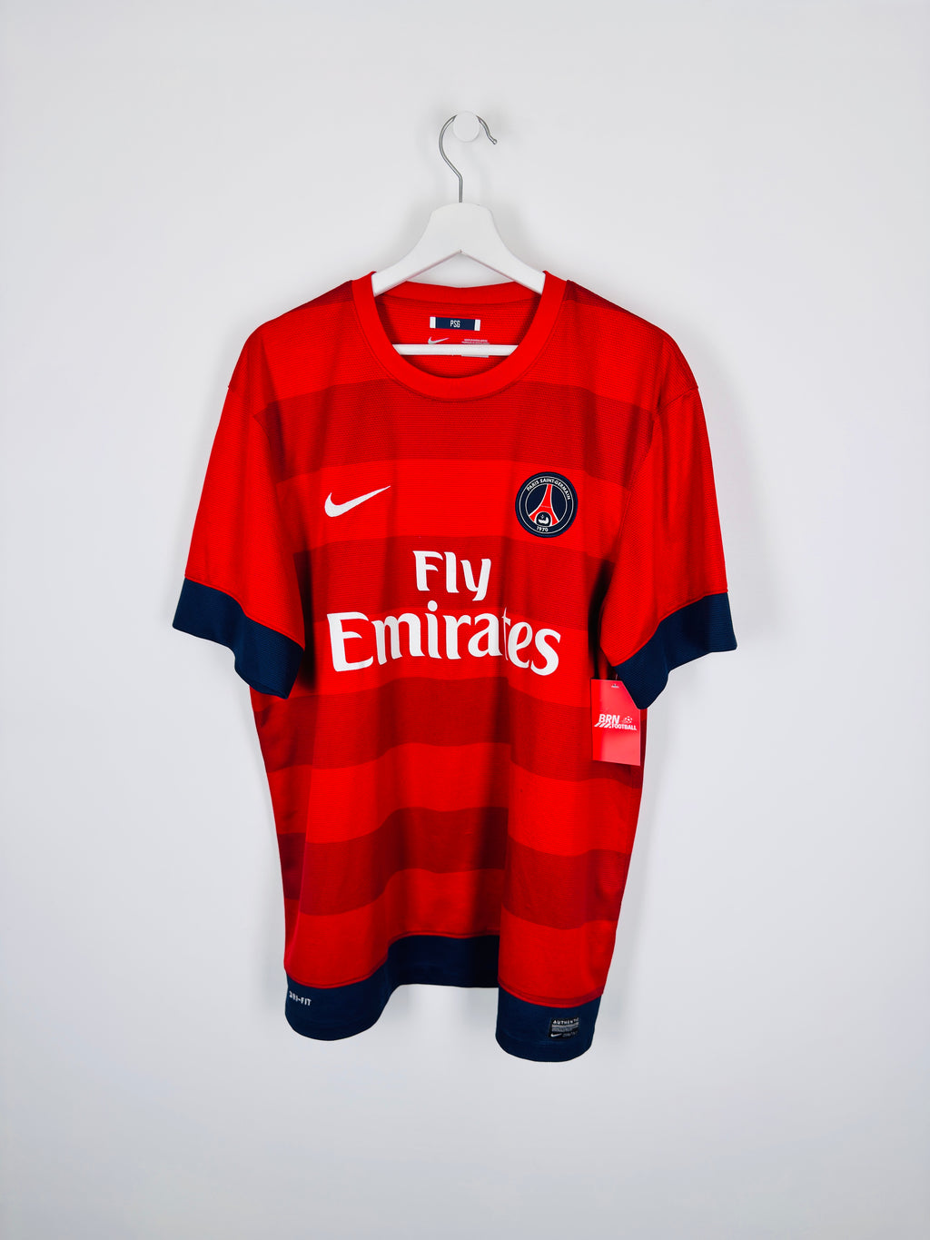 PSG 2012/2013 AWAY FOOTBALL SHIRT - IBRAHIMOVIC #18 (XL)