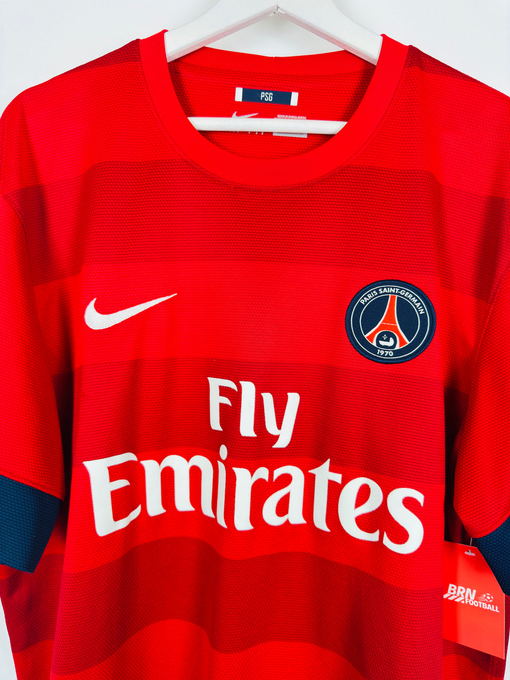 PSG 2012/2013 AWAY FOOTBALL SHIRT - IBRAHIMOVIC #18 (XL)