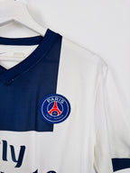 PSG 2013/2014 AWAY FOOTBALL SHIRT - T.SILVA #2 (S)