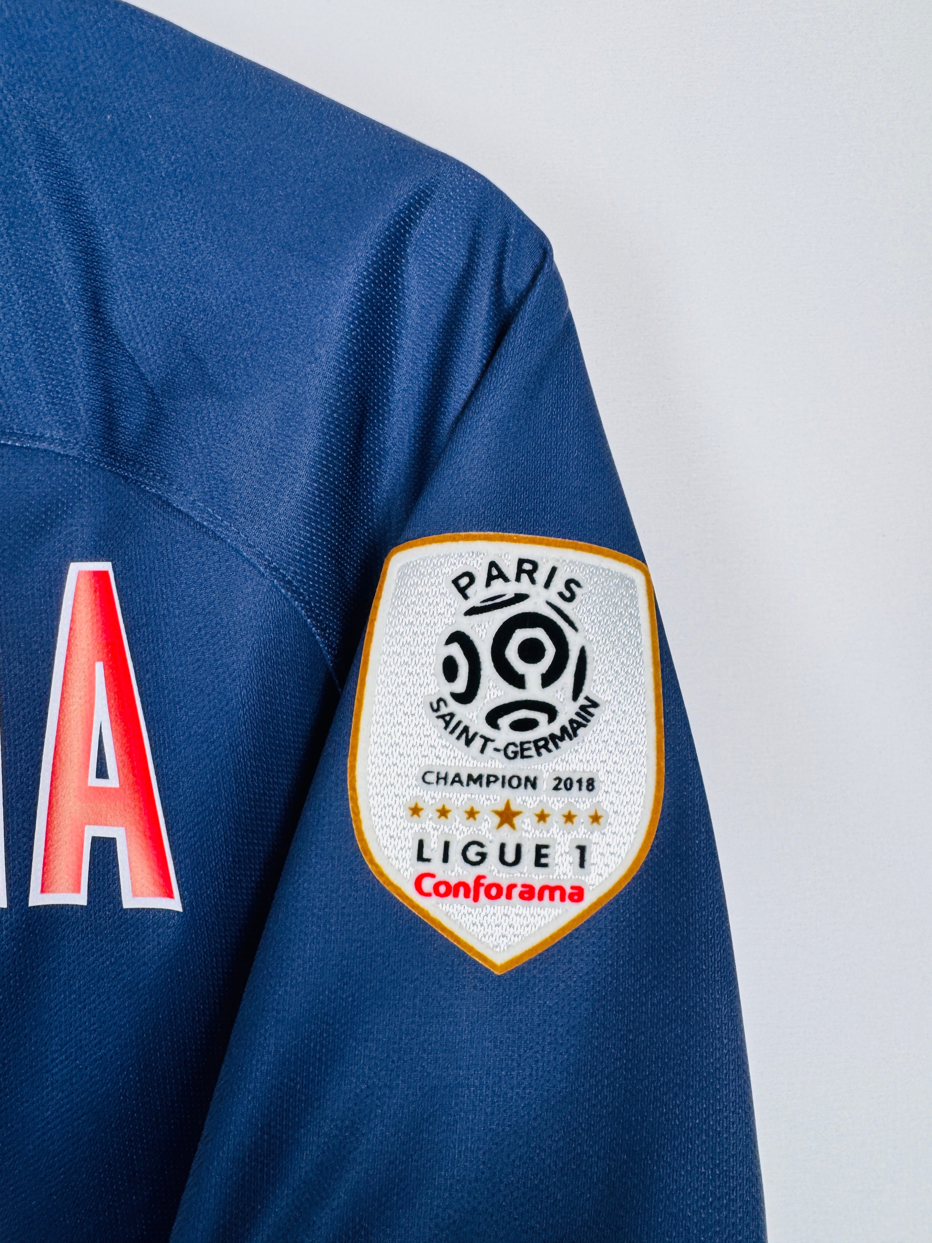 FOOTBALL JERSEY PSG 2018/2019 HOME - DI MARIA #11 (S)