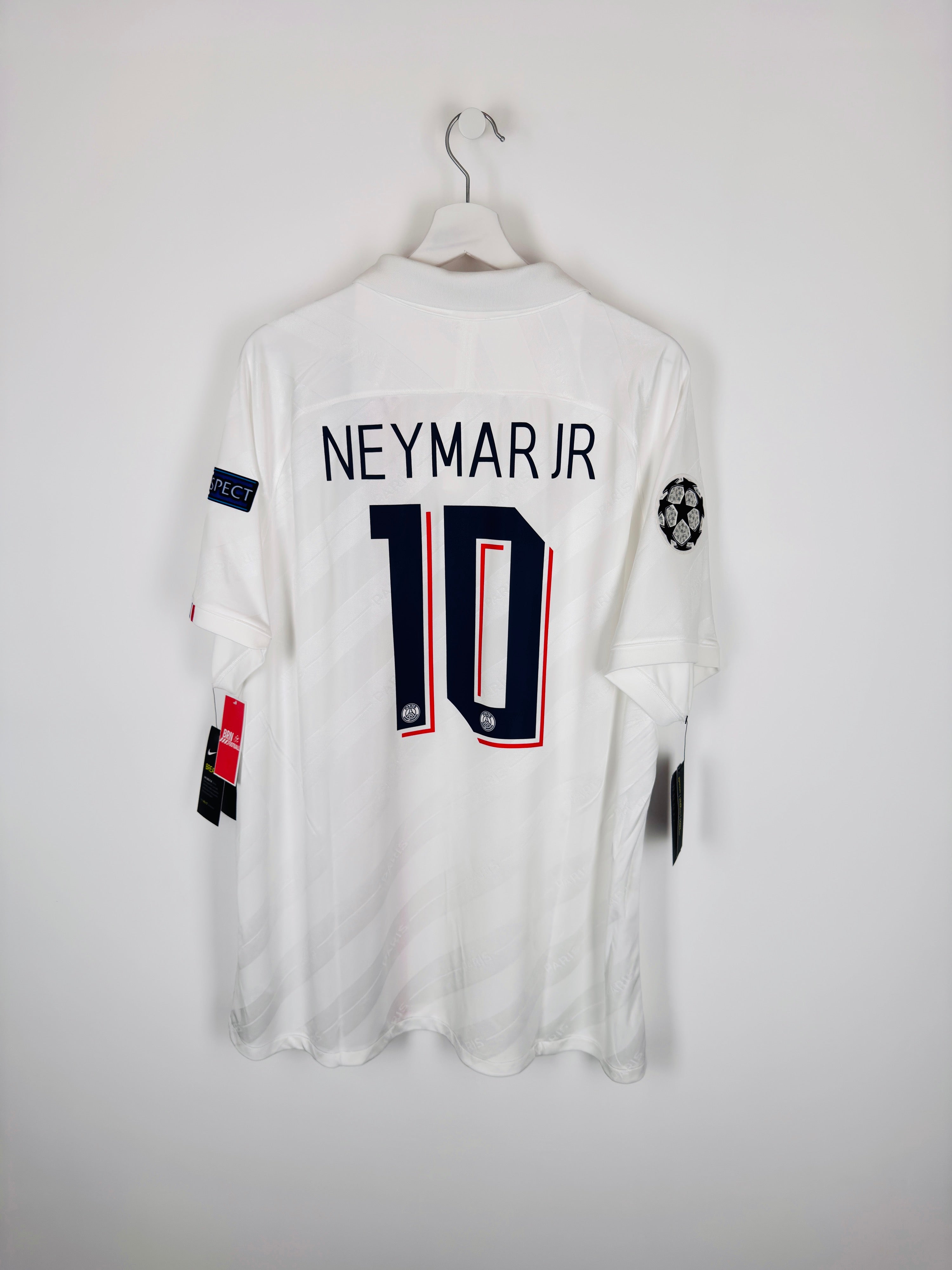 NEW 2019/2020 PSG THIRD FOOTBALL JERSEY - NEYMAR JR #10 (XXL)