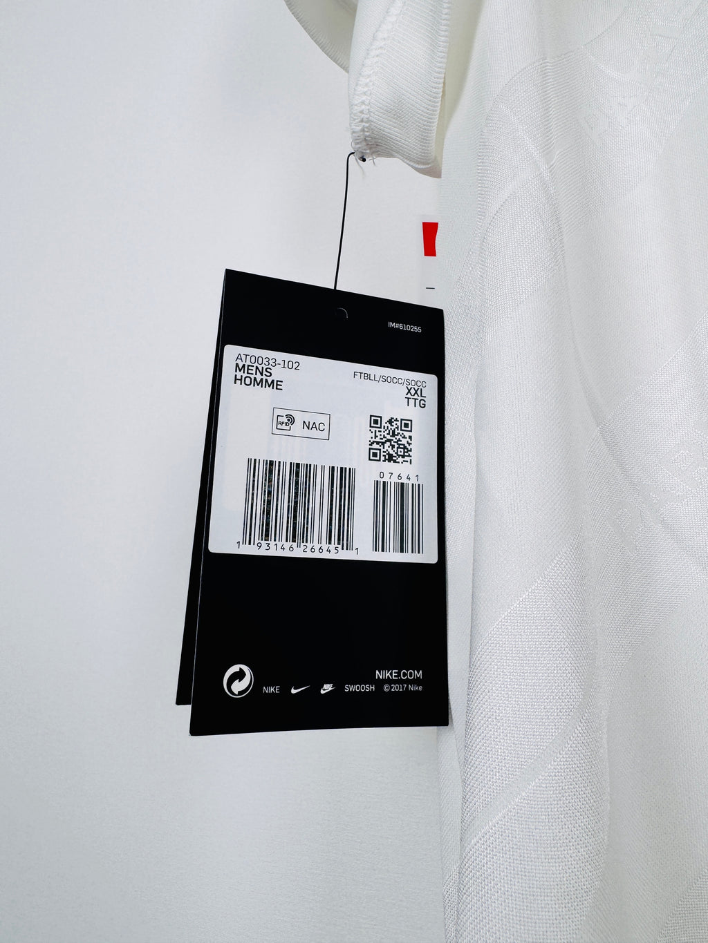 NEW 2019/2020 PSG THIRD FOOTBALL JERSEY - NEYMAR JR #10 (XXL)