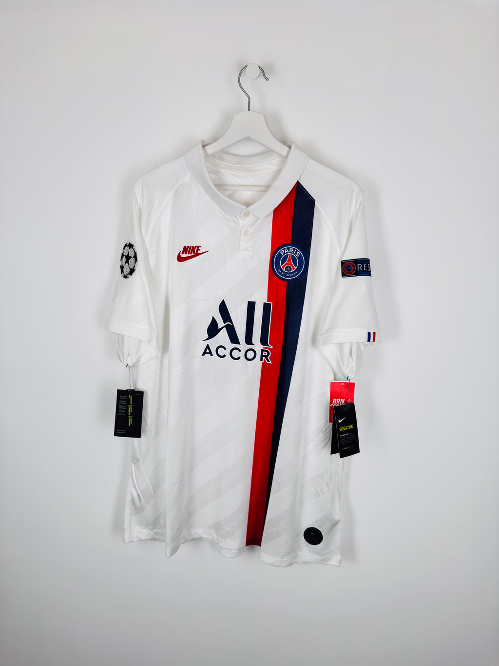 NEW 2019/2020 PSG THIRD FOOTBALL JERSEY - NEYMAR JR #10 (XXL)