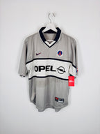 FOOTBALL JERSEY PSG 1999/2000 AWAY OPEL (M)