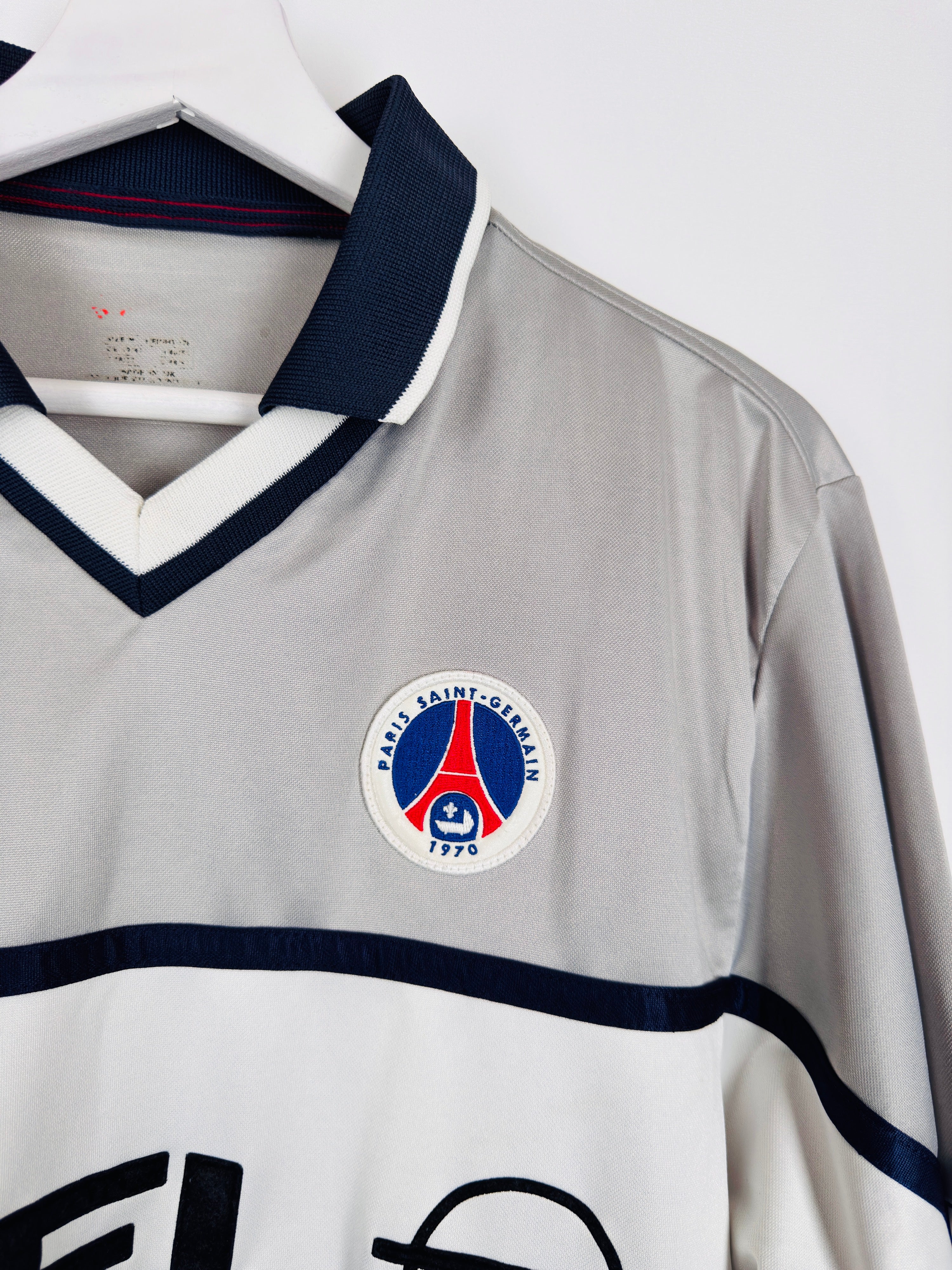 FOOTBALL JERSEY PSG 1999/2000 AWAY OPEL (M)