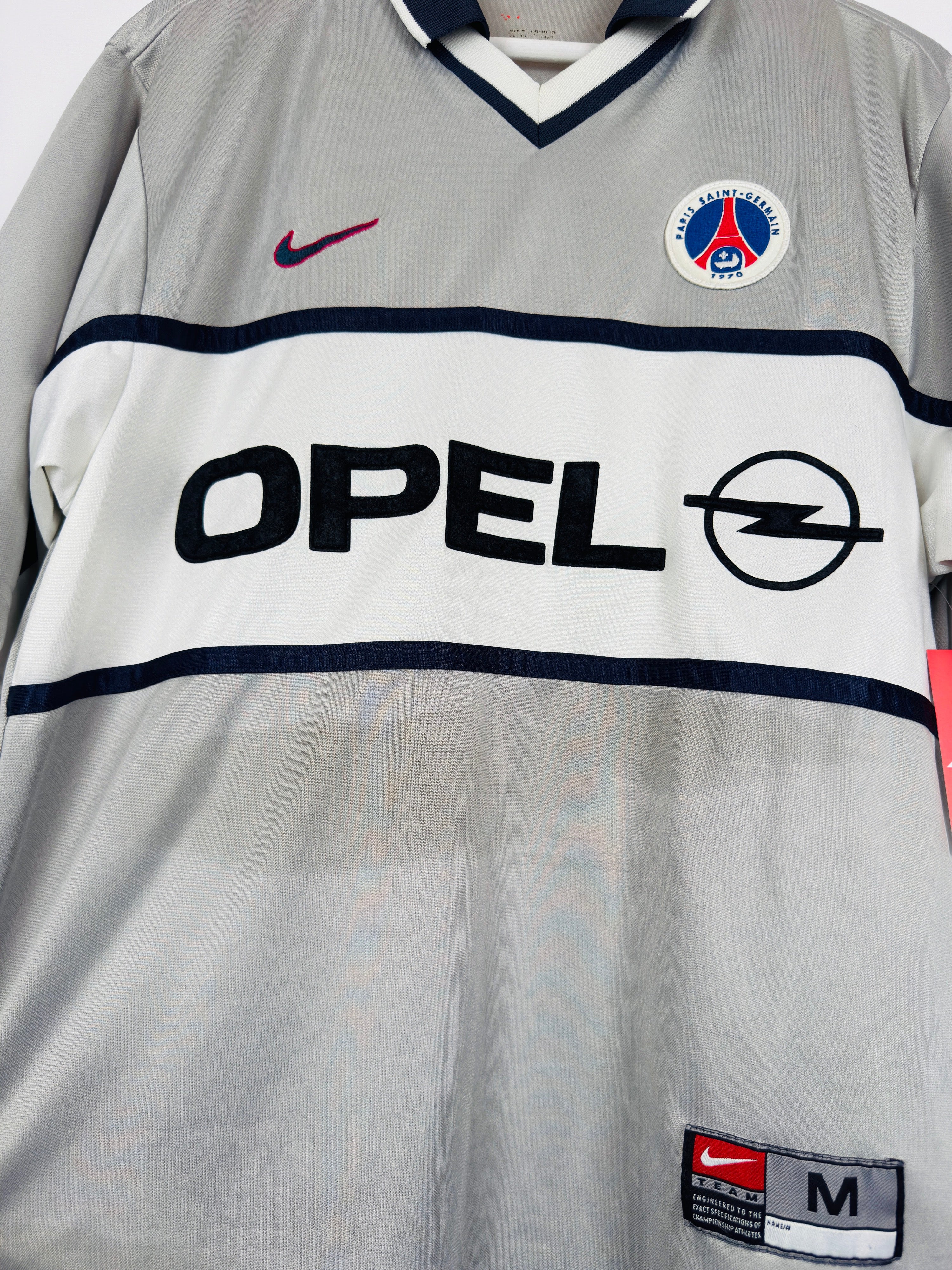 FOOTBALL JERSEY PSG 1999/2000 AWAY OPEL (M)