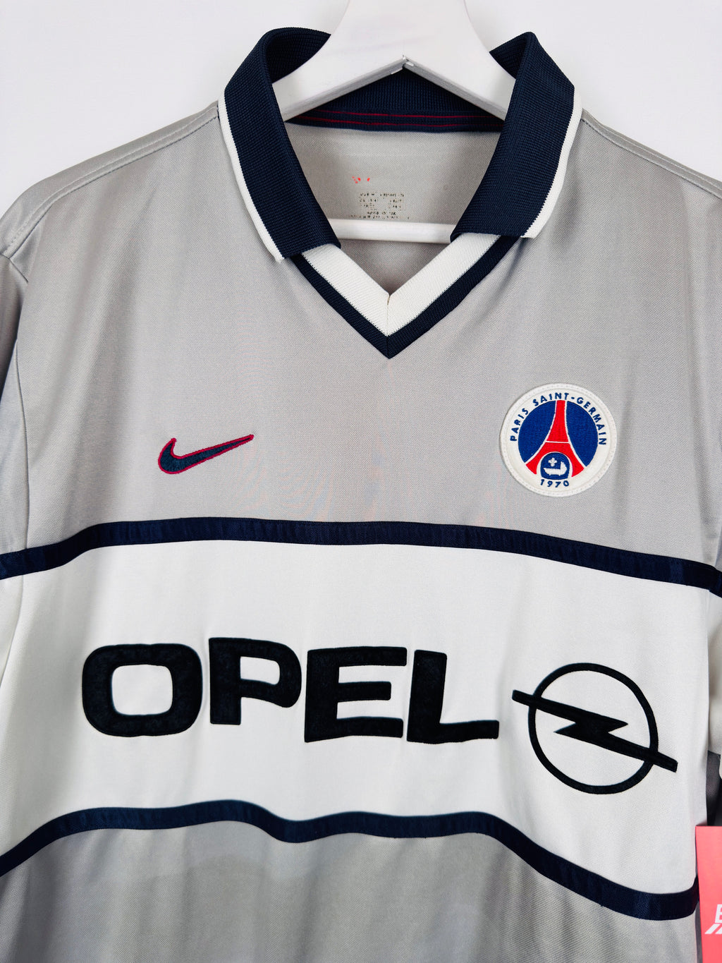 FOOTBALL JERSEY PSG 1999/2000 AWAY OPEL (M)
