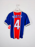 PSG FOOTBALL JERSEY 1997/1998 HOME - NGOTTY #4 (S)