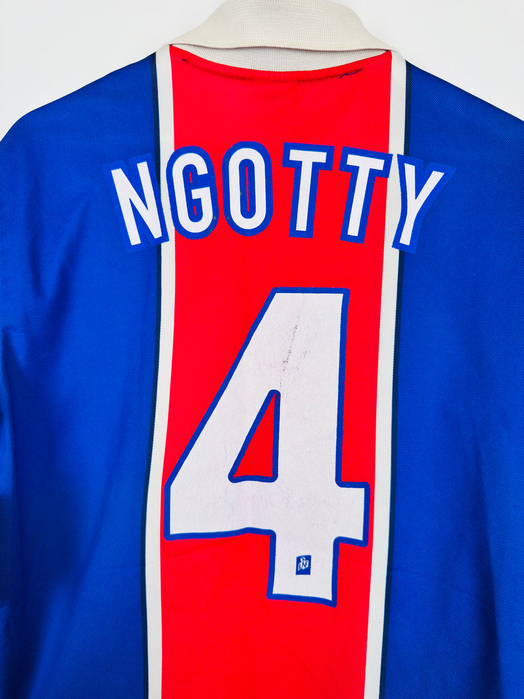 PSG FOOTBALL JERSEY 1997/1998 HOME - NGOTTY #4 (S)