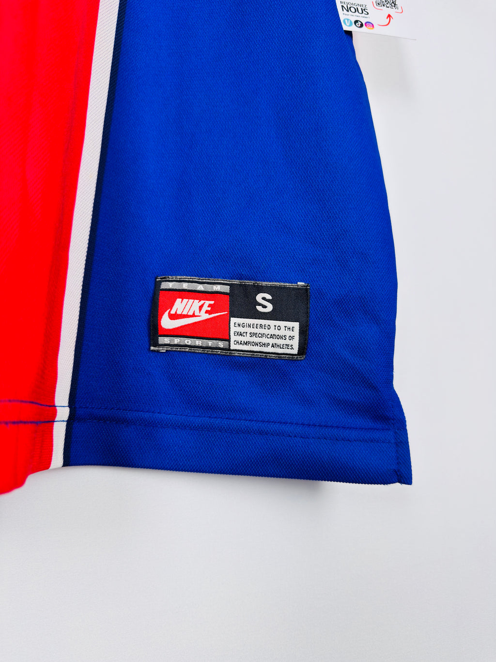 PSG FOOTBALL JERSEY 1997/1998 HOME - NGOTTY #4 (S)