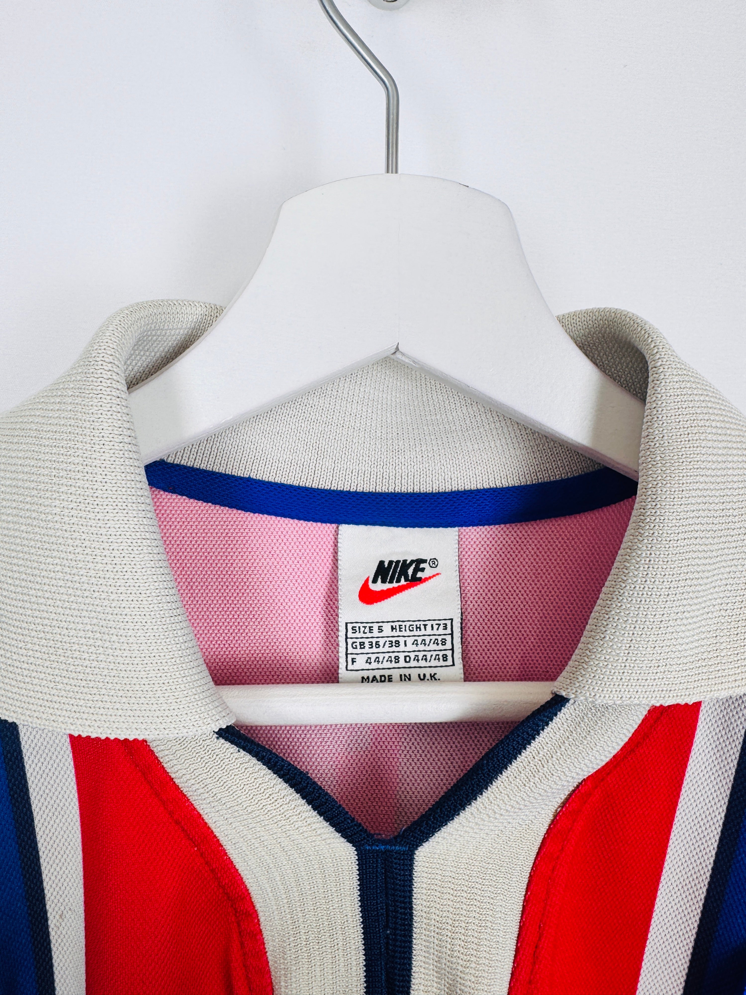 PSG FOOTBALL JERSEY 1997/1998 HOME - NGOTTY #4 (S)