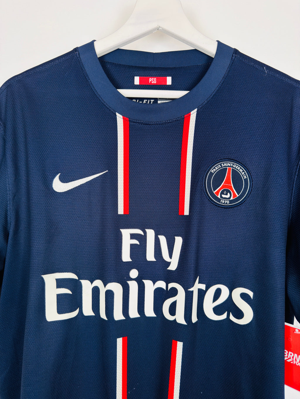 PSG 2012/2013 HOME FOOTBALL JERSEY - IBRAHIMOVIC #18 (L)
