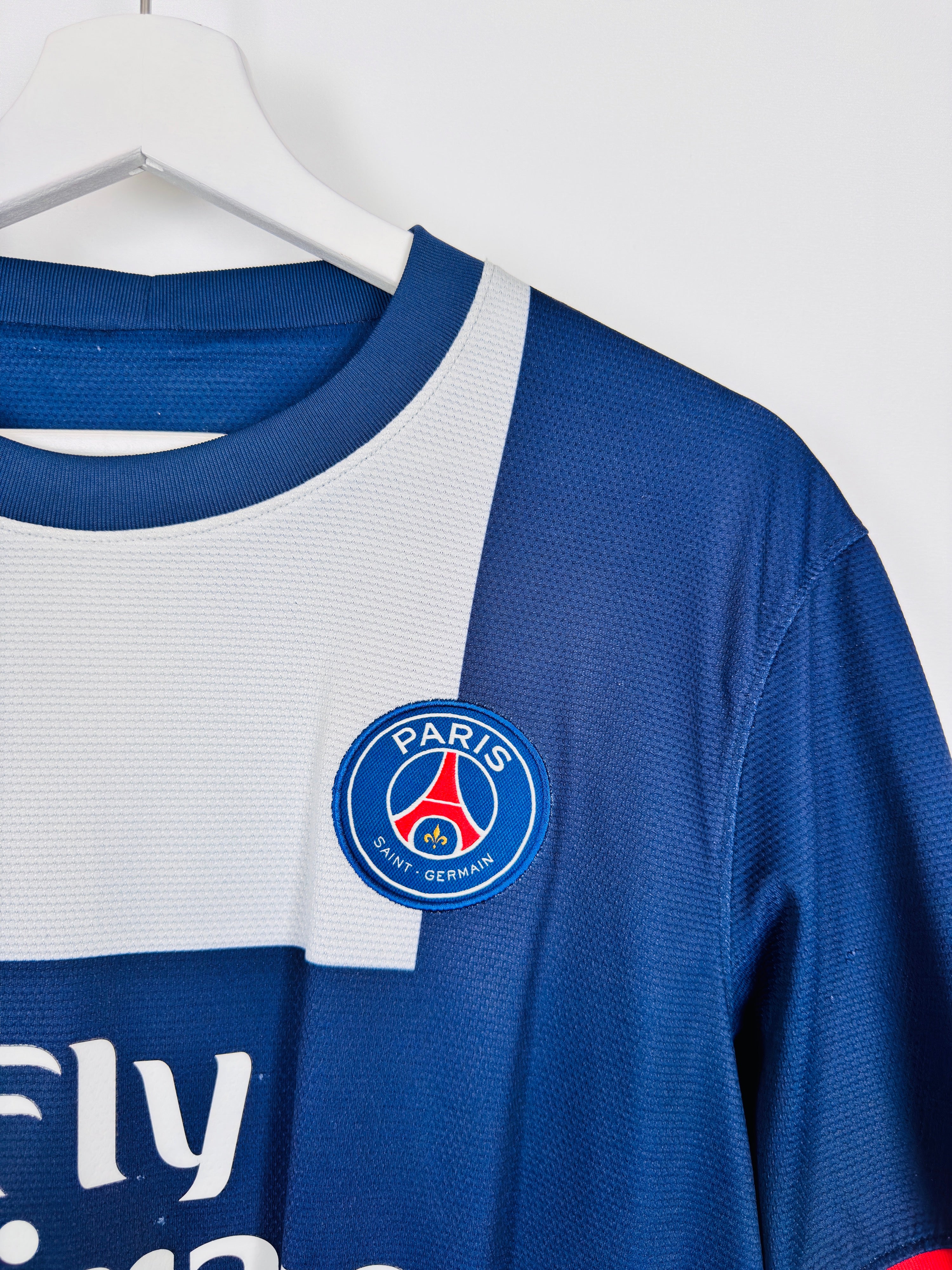 PSG 2013/2014 HOME FOOTBALL SHIRT - T.SILVA #2 (M)