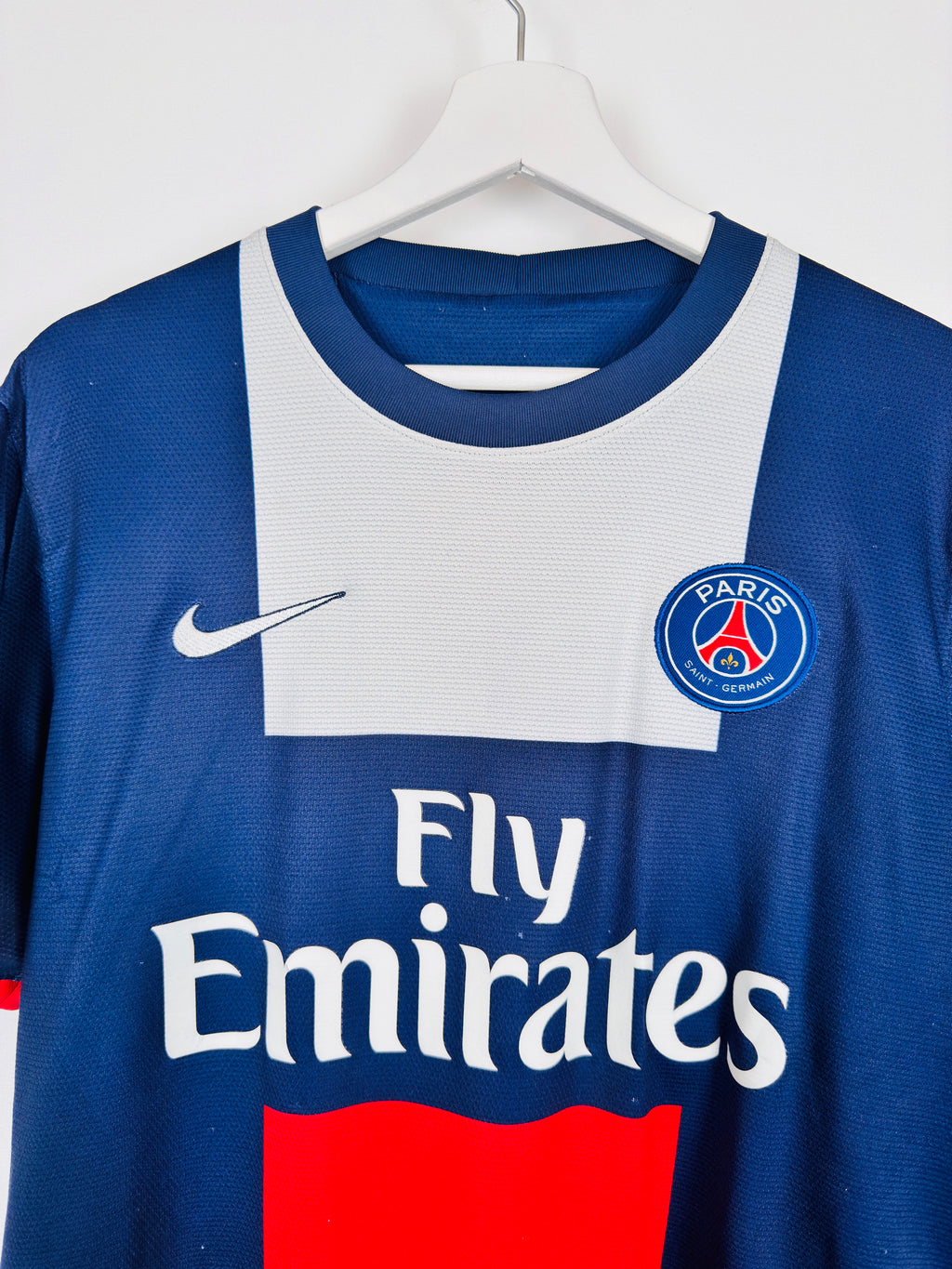 PSG 2013/2014 HOME FOOTBALL SHIRT - T.SILVA #2 (M)