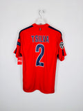 PSG FOOTBALL JERSEY 2014/2015 THIRD - T.SILVA #2 (S)