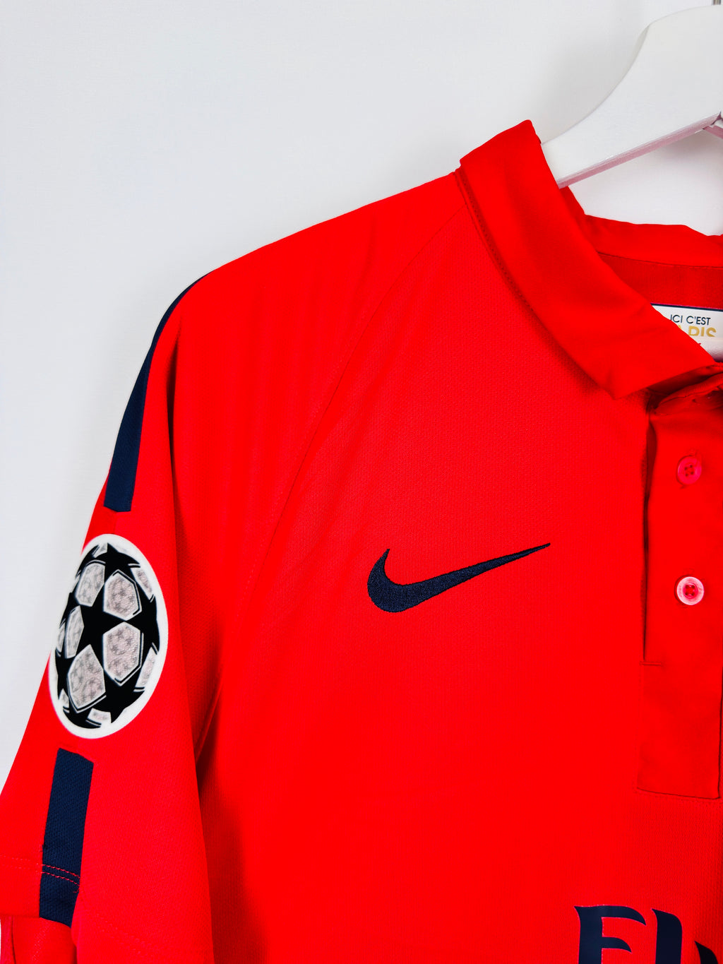 PSG FOOTBALL JERSEY 2014/2015 THIRD - T.SILVA #2 (S)