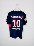 PSG 2015/2016 HOME FOOTBALL JERSEY - IBRAHIMOVIC #10 (S)