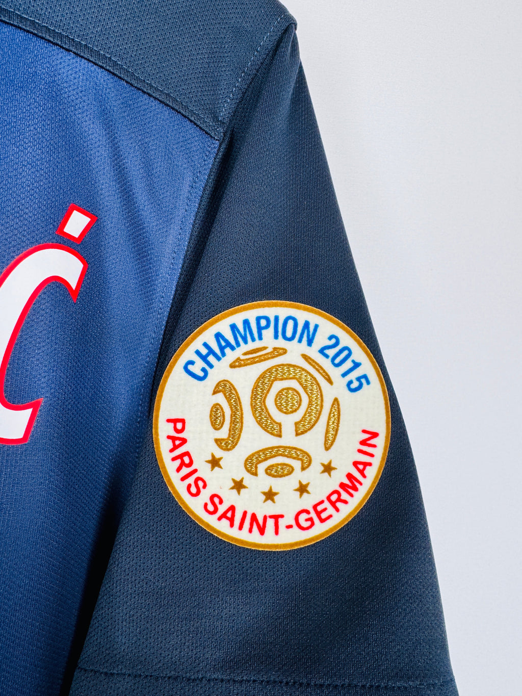 PSG 2015/2016 HOME FOOTBALL JERSEY - IBRAHIMOVIC #10 (S)