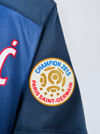 PSG 2015/2016 HOME FOOTBALL JERSEY - IBRAHIMOVIC #10 (S)