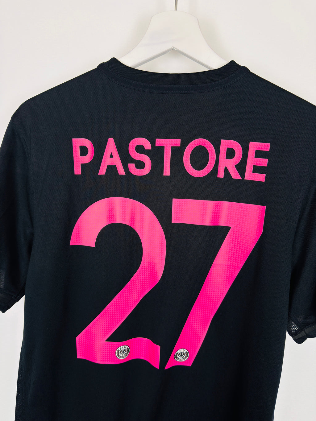 FOOTBALL JERSEY PSG 2015/2016 THIRD - PASTORE #27 (S)