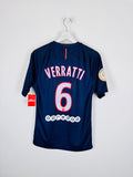 PSG FOOTBALL JERSEY 2016/2017 HOME - VERRATTI #6 (S)