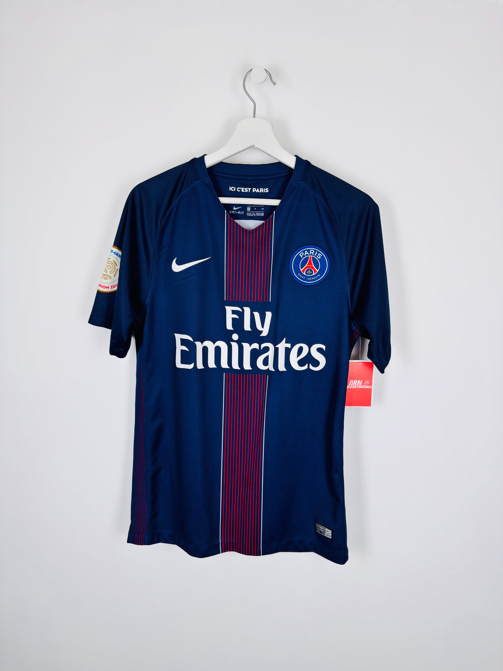PSG FOOTBALL JERSEY 2016/2017 HOME - VERRATTI #6 (S)