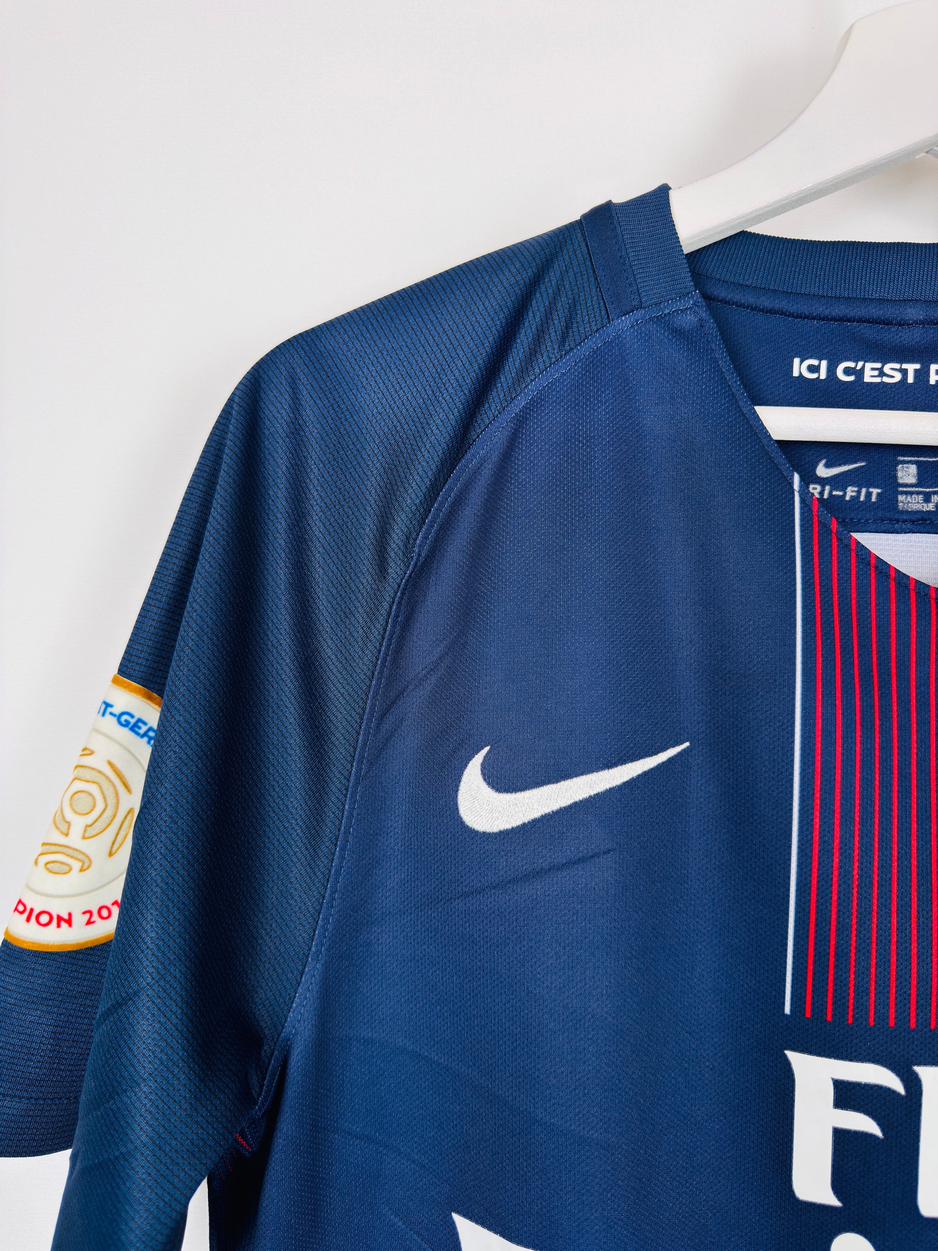 PSG FOOTBALL JERSEY 2016/2017 HOME - VERRATTI #6 (S)