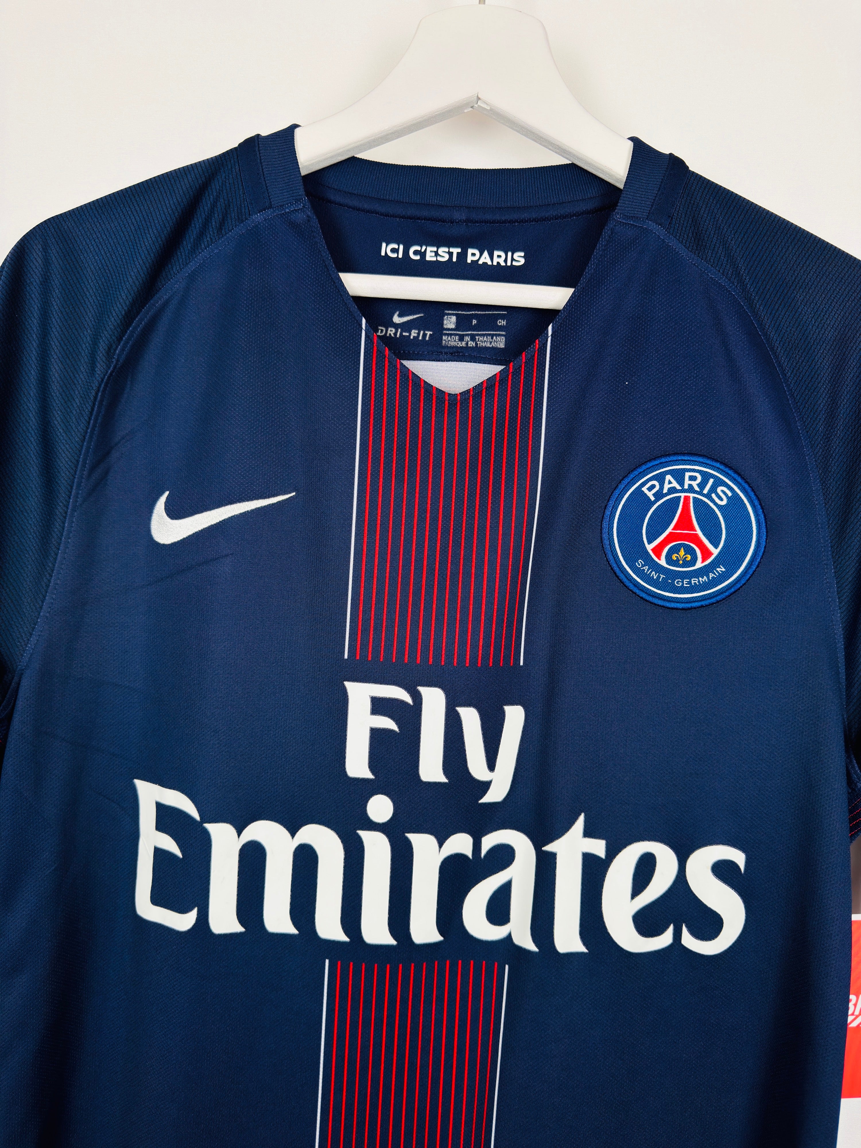 PSG FOOTBALL JERSEY 2016/2017 HOME - VERRATTI #6 (S)