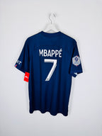 PSG 2022/2023 HOME FOOTBALL JERSEY - MBAPPÉ #7 (L)