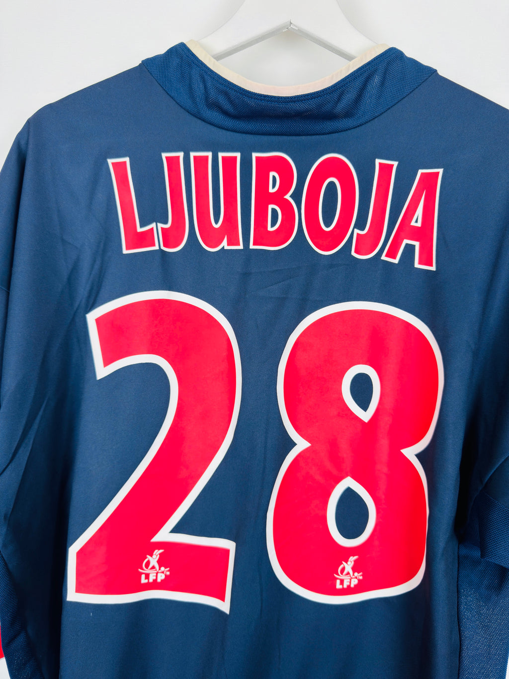 PSG 2002/2003 HOME FOOTBALL SHIRT - LJUBOJA #28 (L)