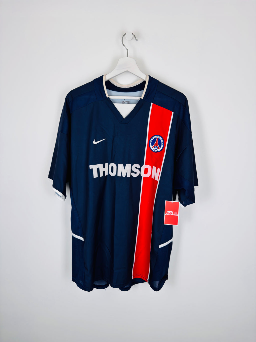 PSG 2002/2003 HOME FOOTBALL SHIRT - LJUBOJA #28 (L)