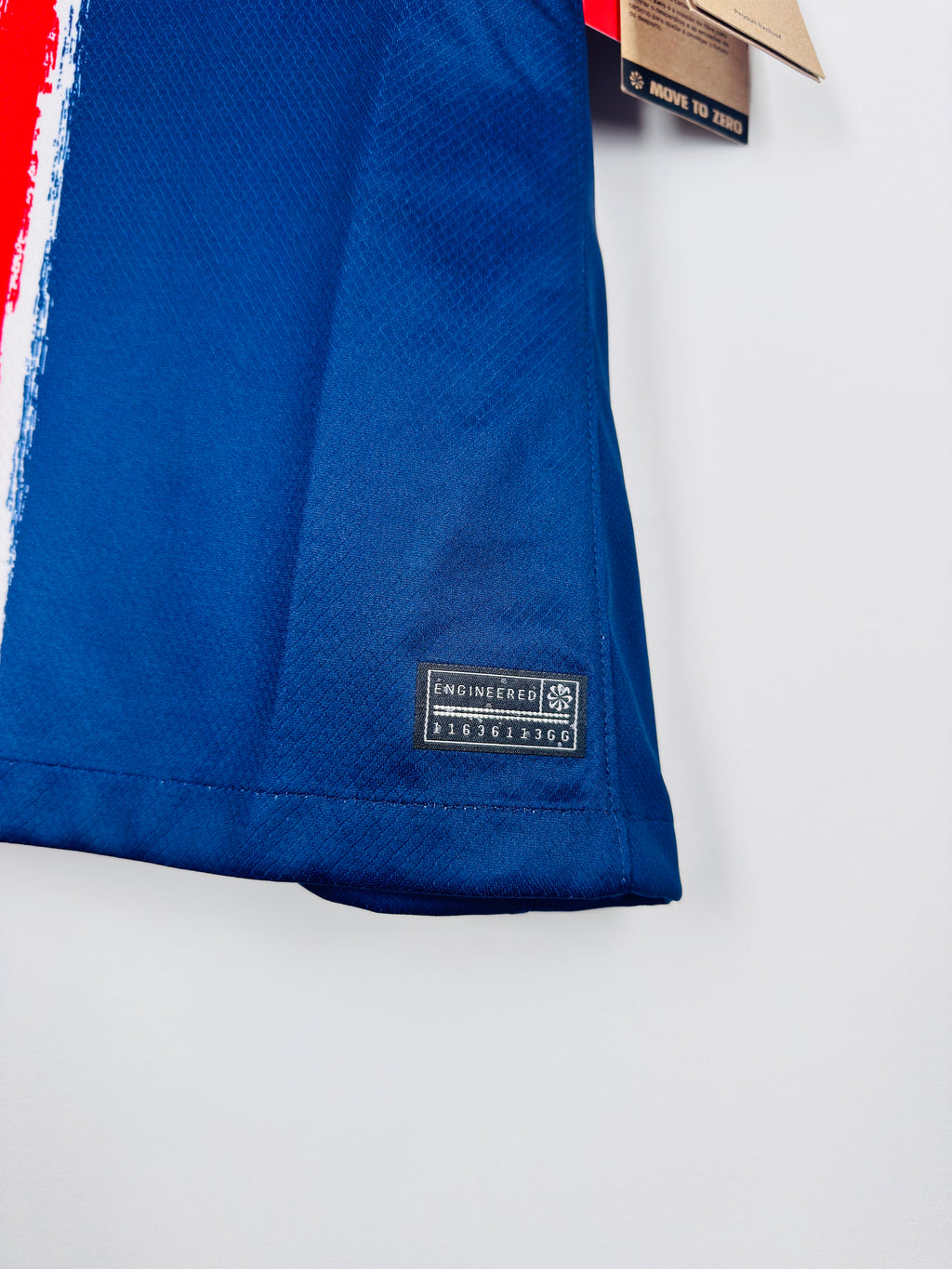 PSG 2024/2025 HOME FOOTBALL JERSEY - O.DEMBÉLÉ #10 (WOMEN'S SIZE M)