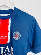 PSG 2024/2025 HOME FOOTBALL JERSEY - O.DEMBÉLÉ #10 (WOMEN'S SIZE M)