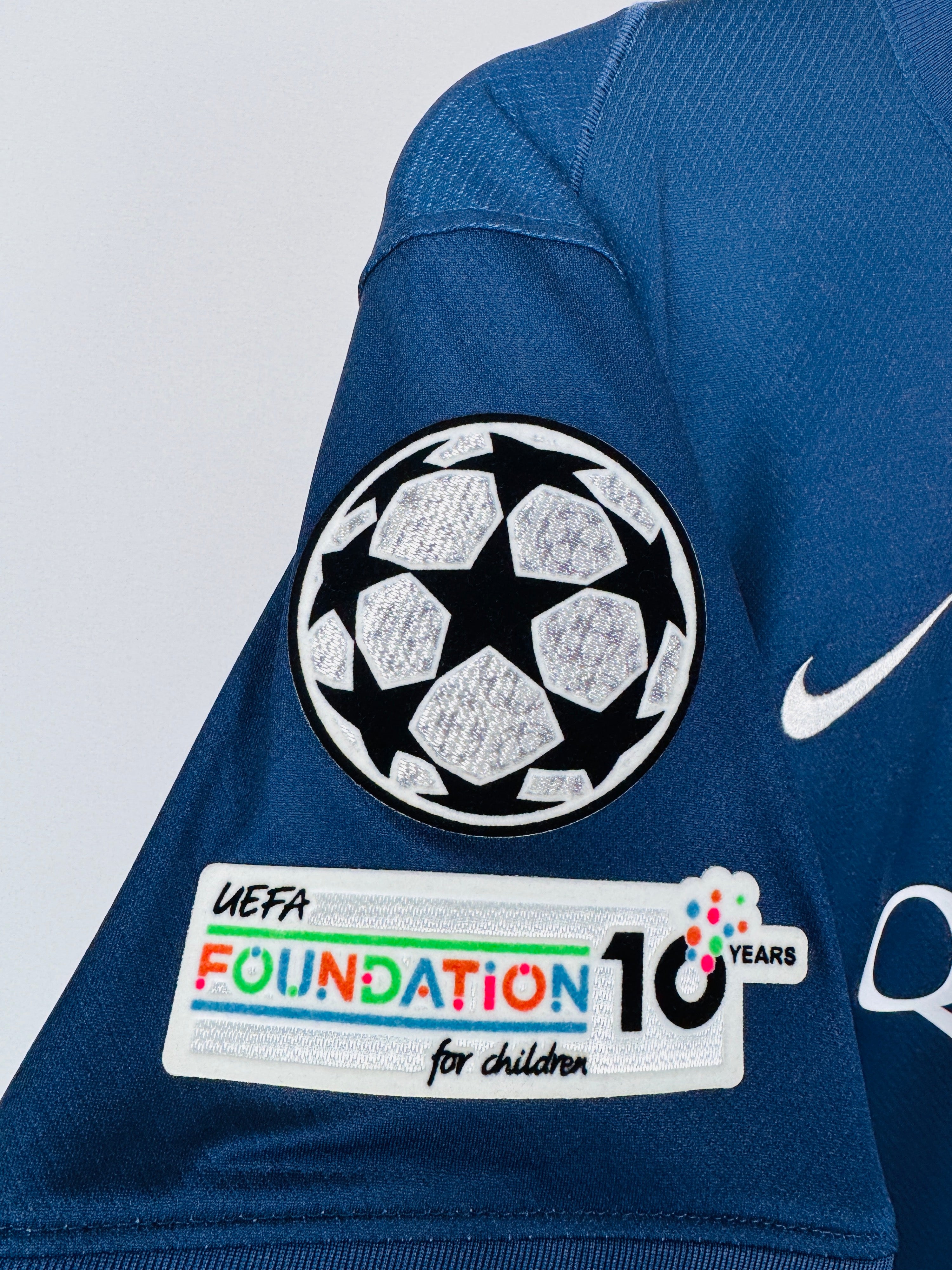 PSG 2024/2025 HOME FOOTBALL JERSEY - O.DEMBÉLÉ #10 (WOMEN'S SIZE M)
